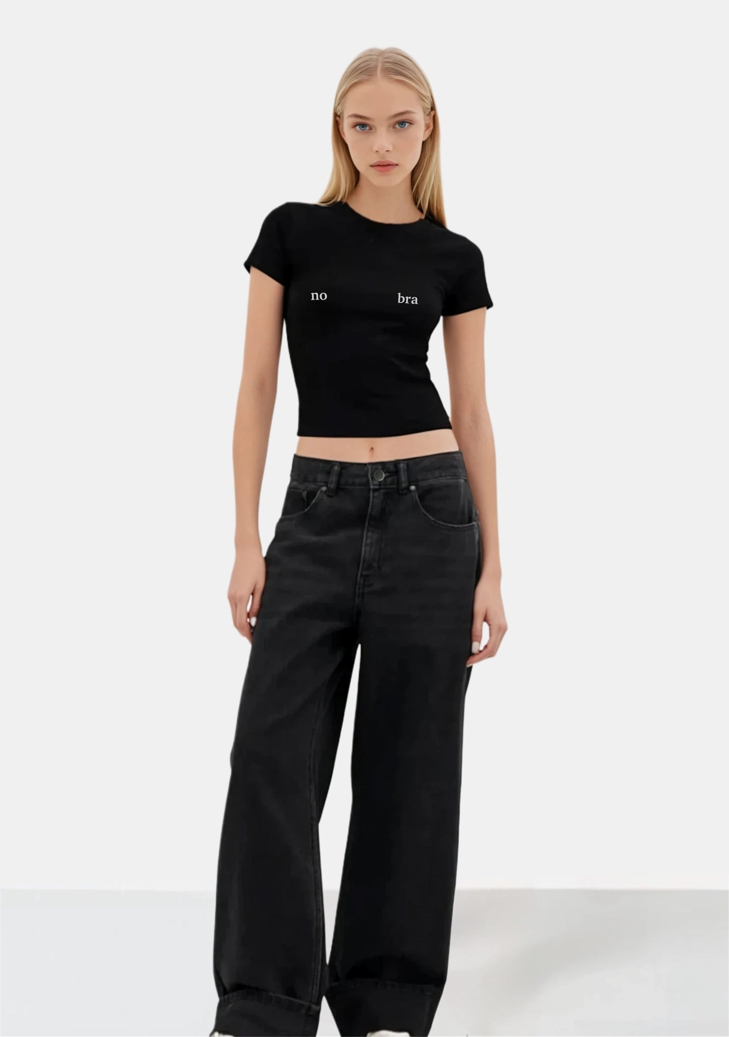 no bra Tee