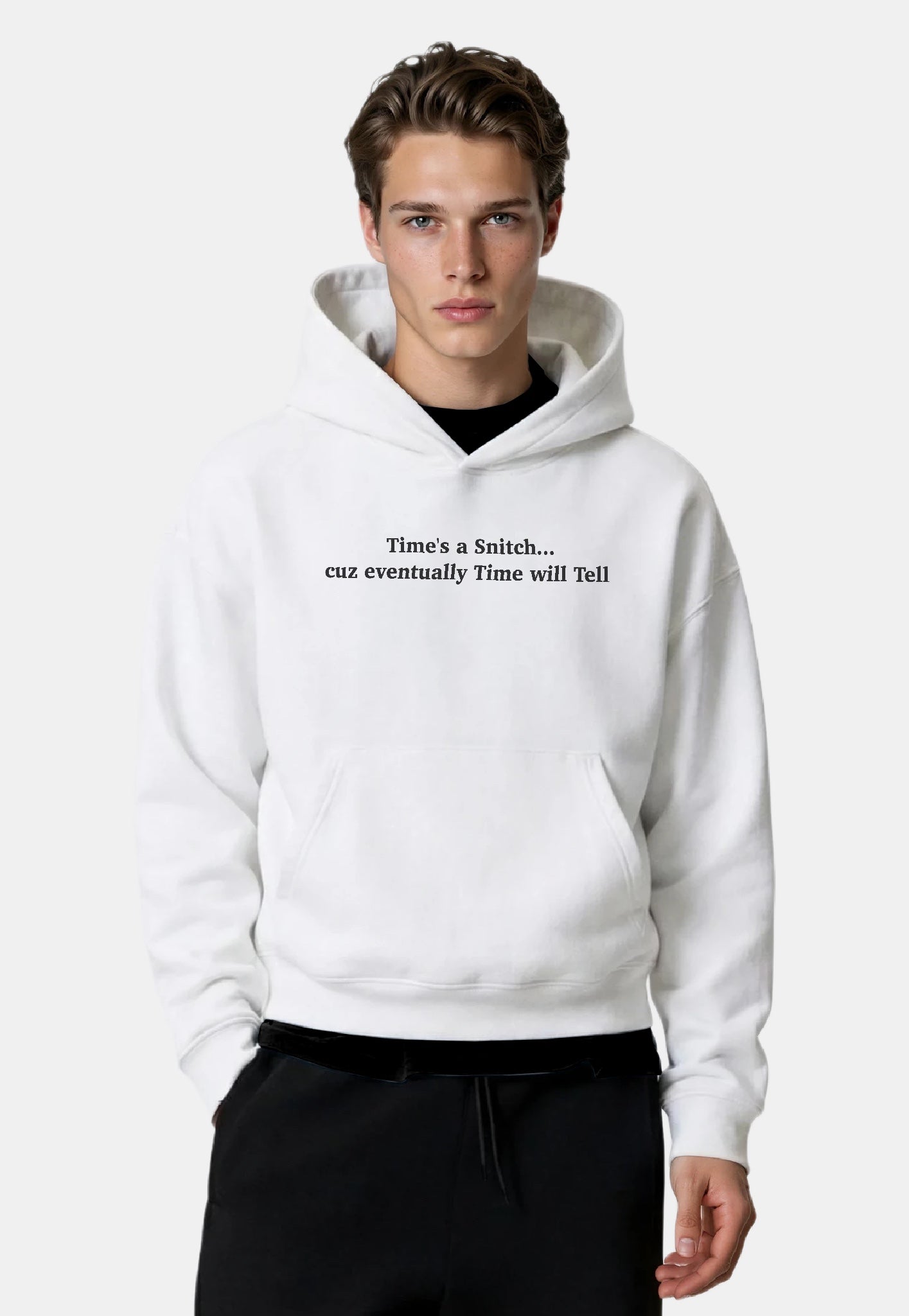 White Hoodie