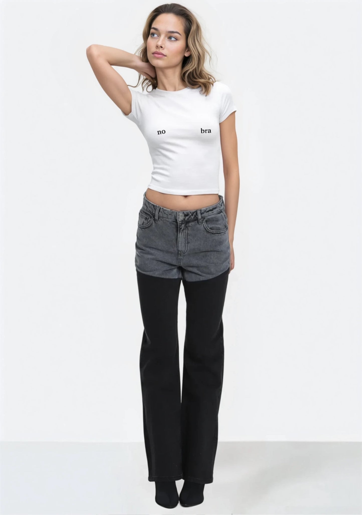 no bra Tee