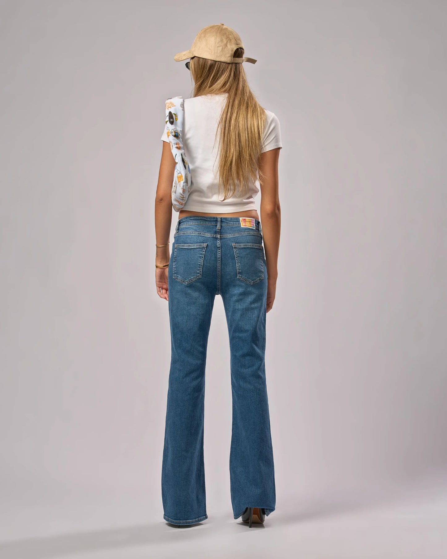 Walking Art Blue Jeans