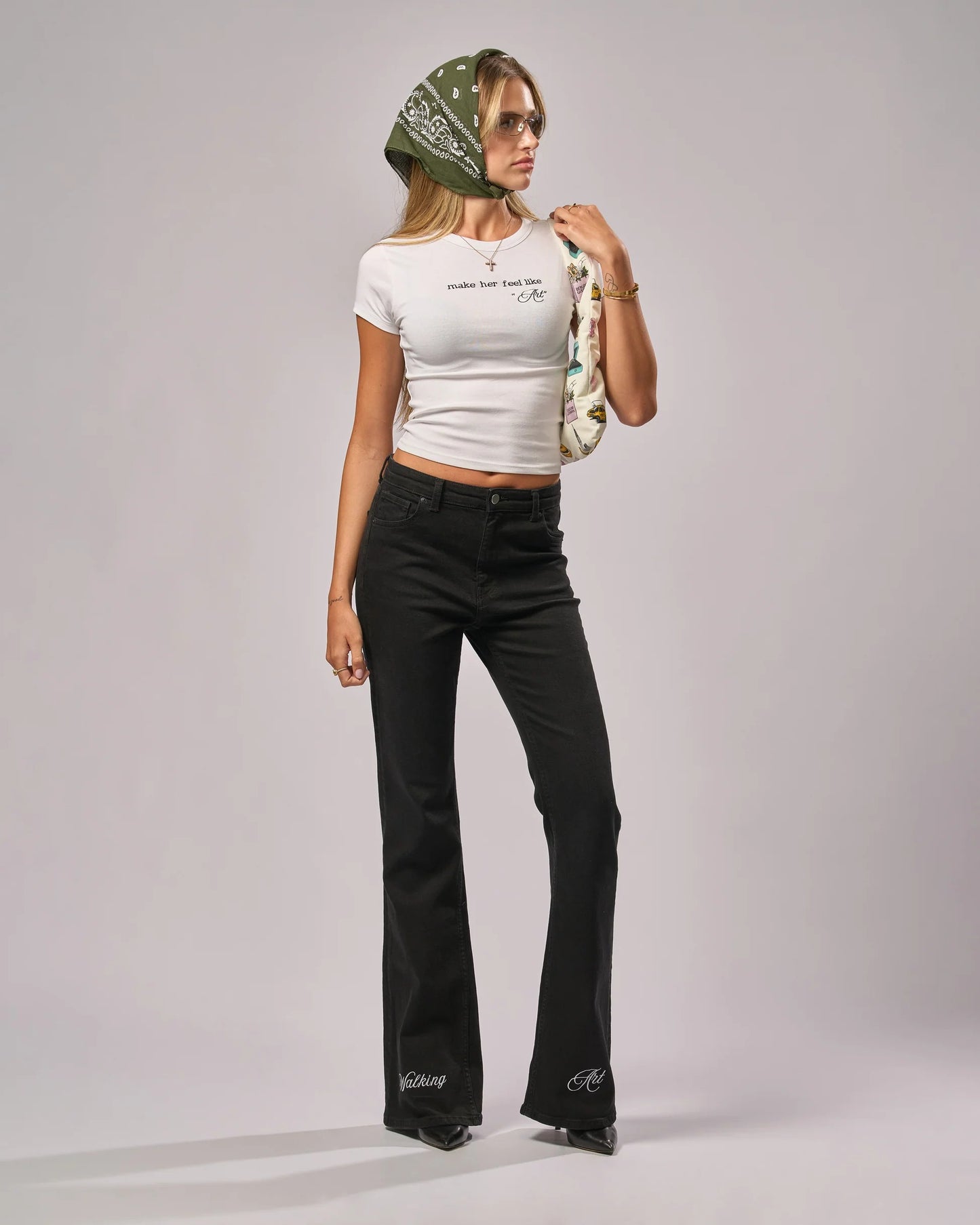 Walking Art Black Jeans