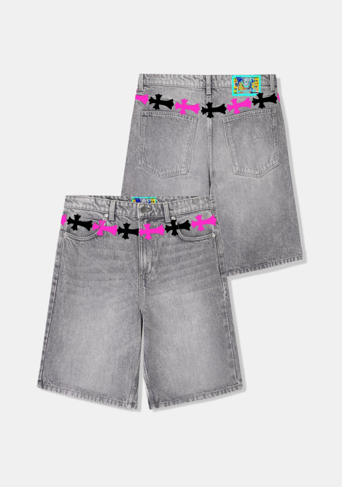 2 Color Cross Belt