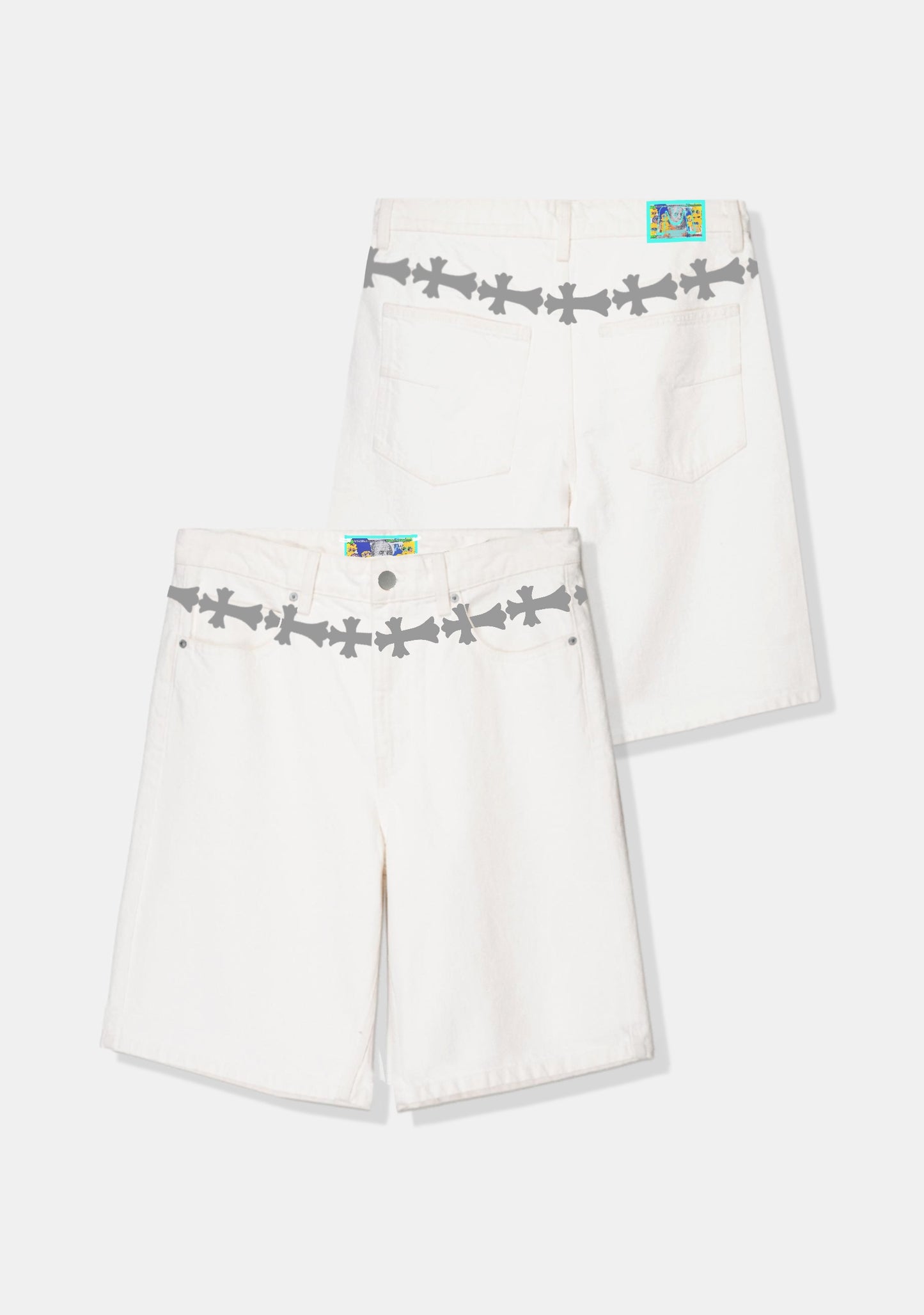1 Color Cross Belt