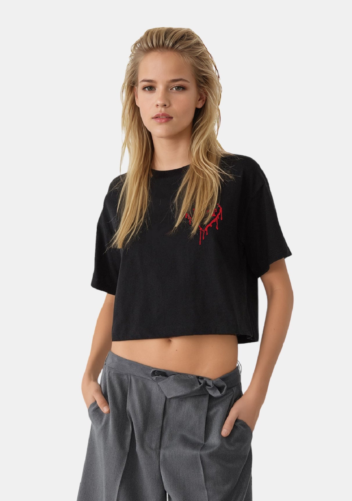 Psychotic Crop Top