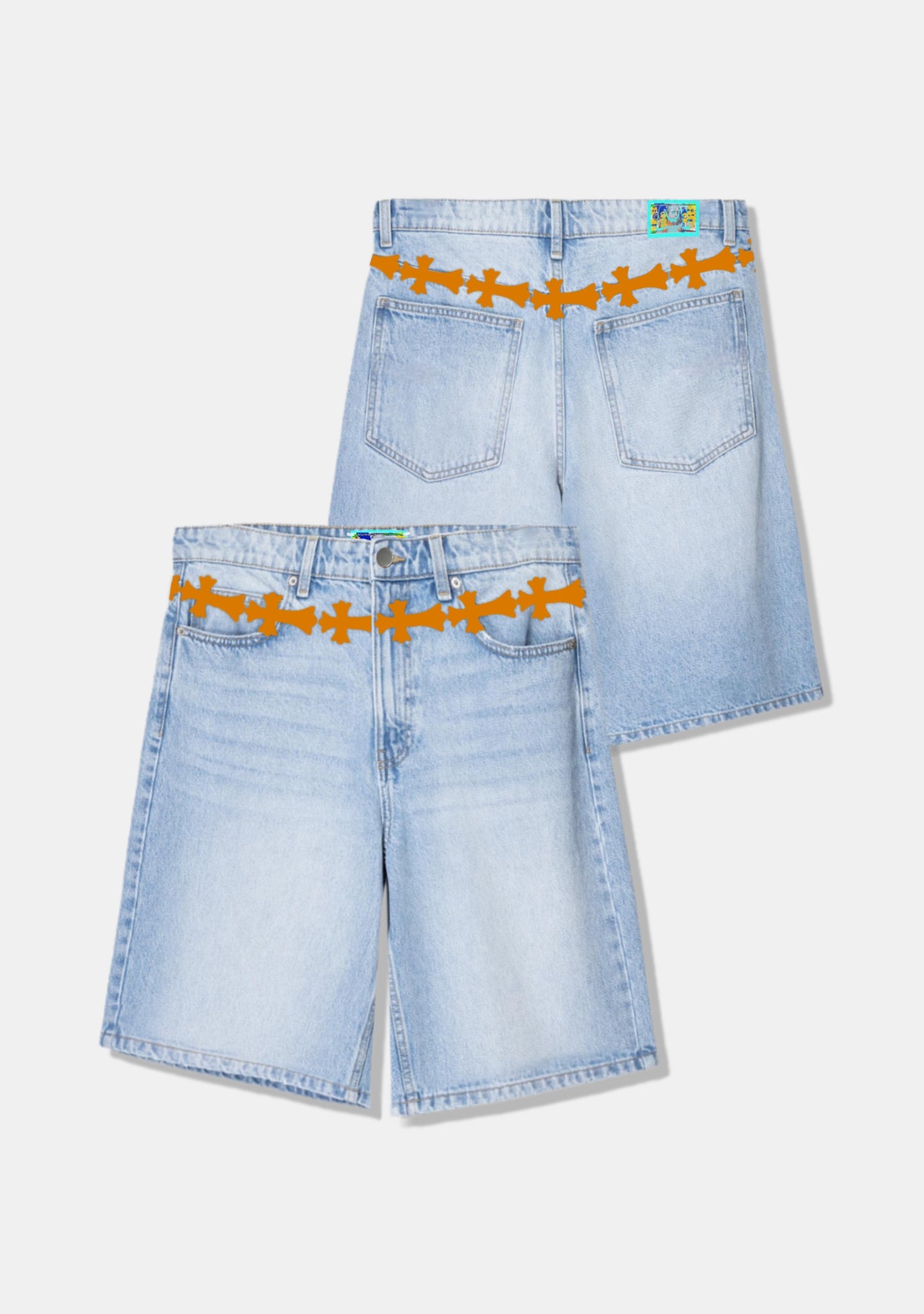 1 Color Cross Belt
