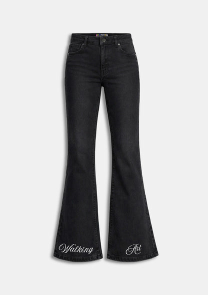 Walking Art Black Jeans