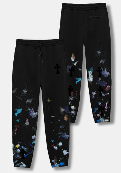 Cross Painted Pants