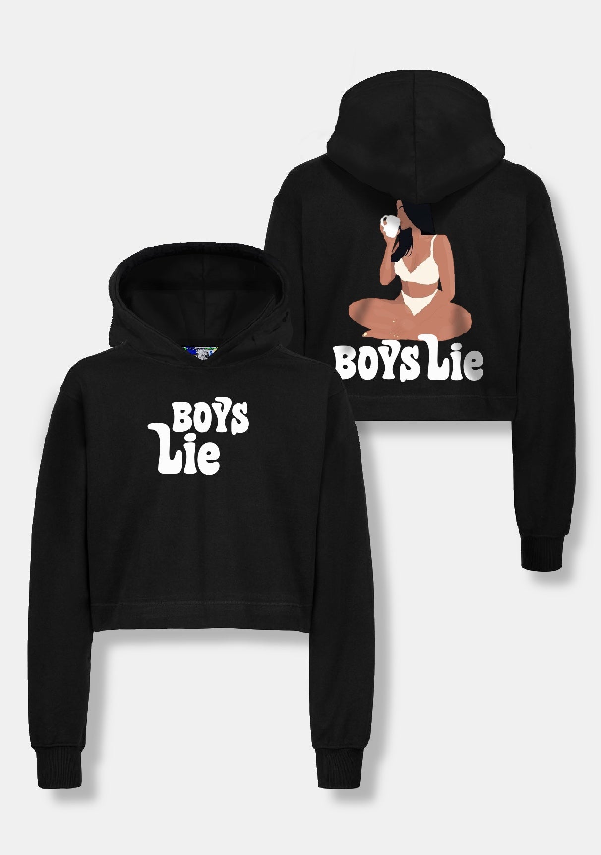 BOYS LIE Short Hoodie