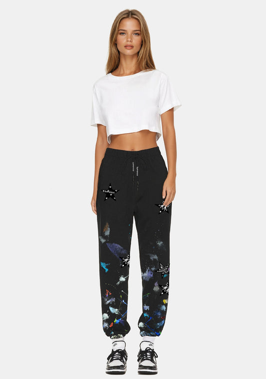 Bandana Stars Painted Pants