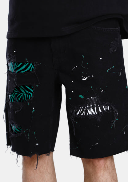 Zebra Patch Jean