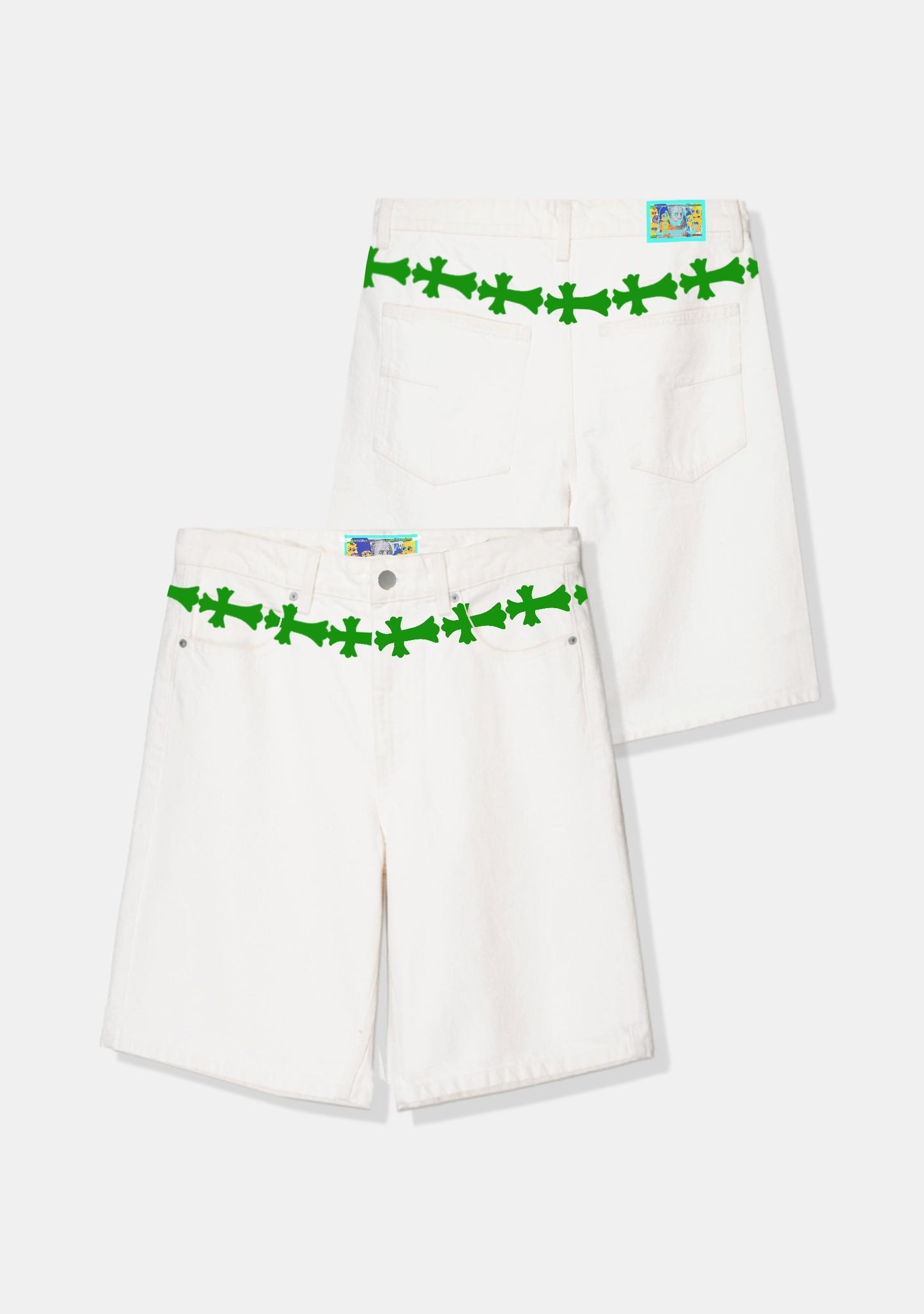 1 Color Cross Belt