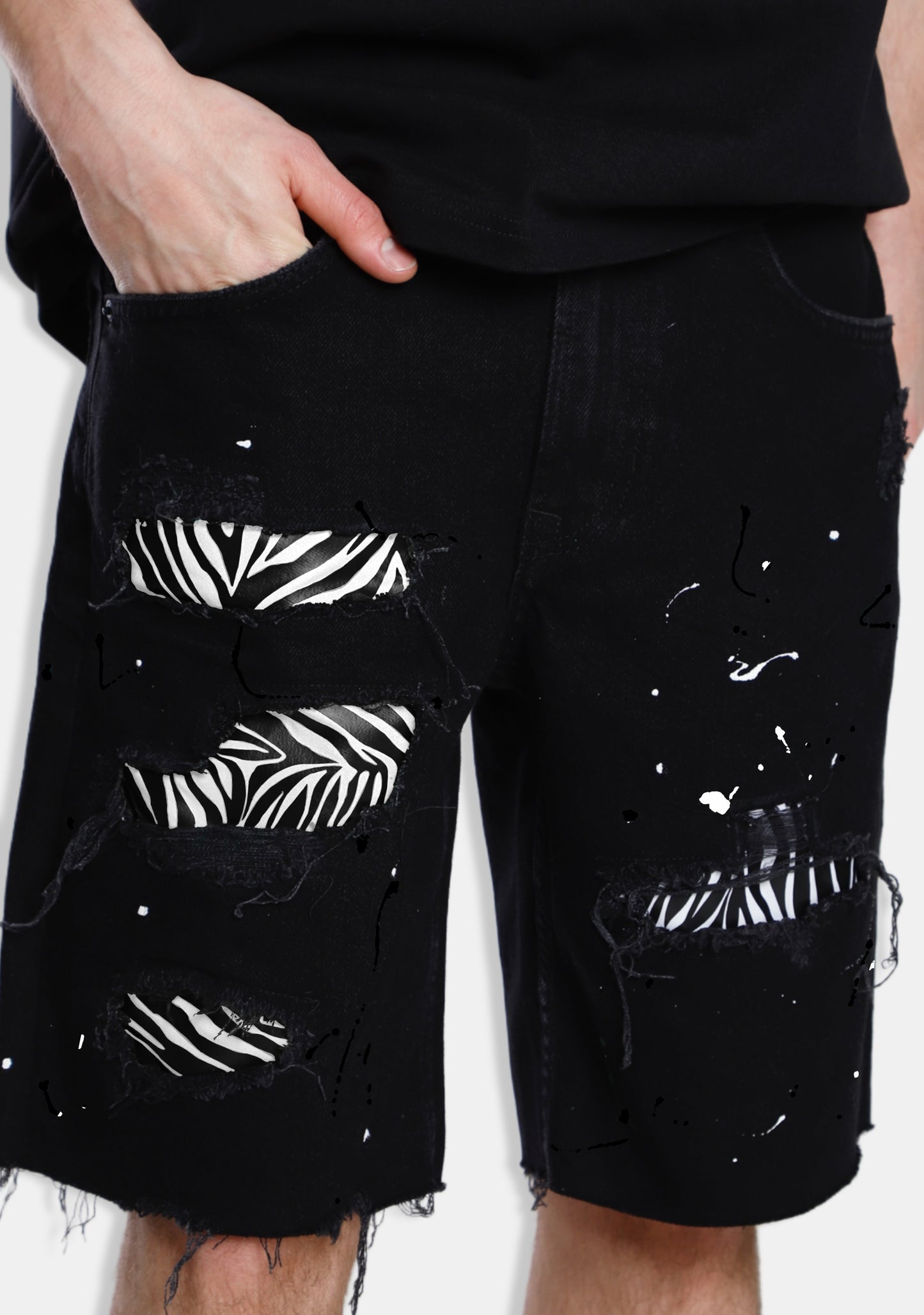Zebra Patch Jean