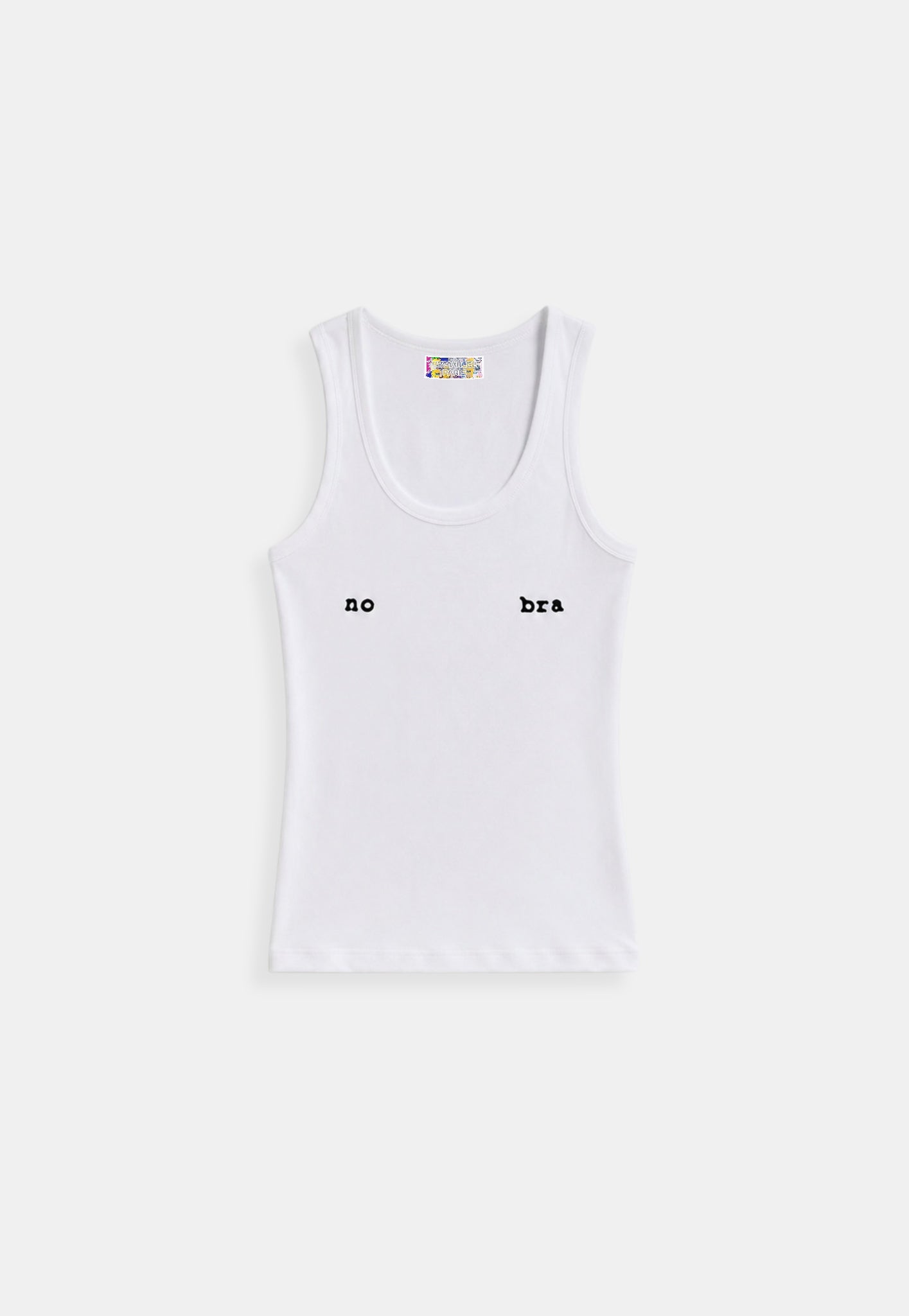 no bra Tank Top