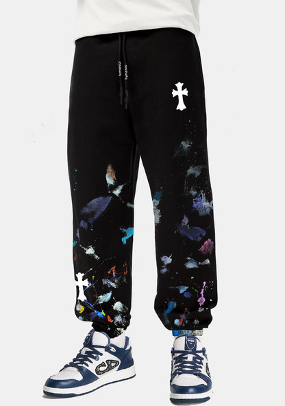 Cross Painted Pants