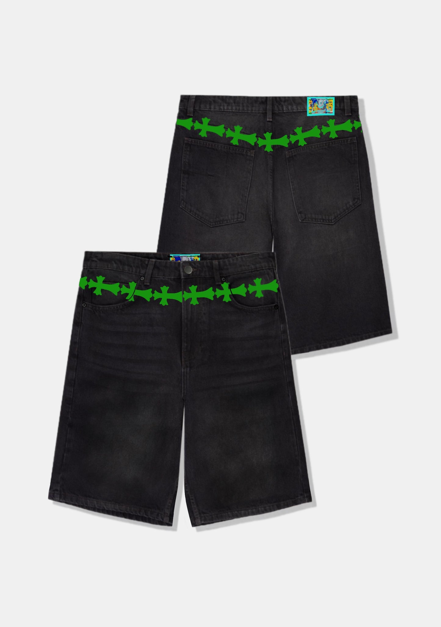 1 Color Cross Belt