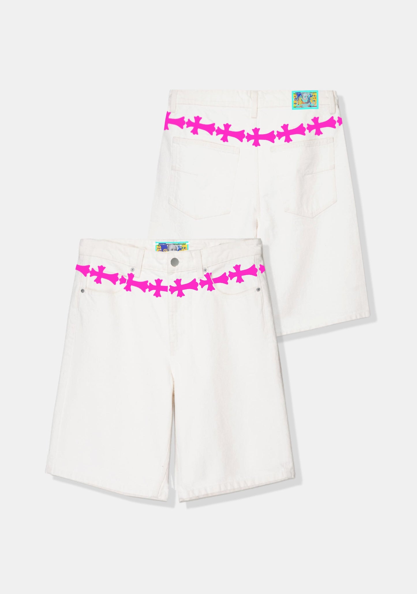 1 Color Cross Belt