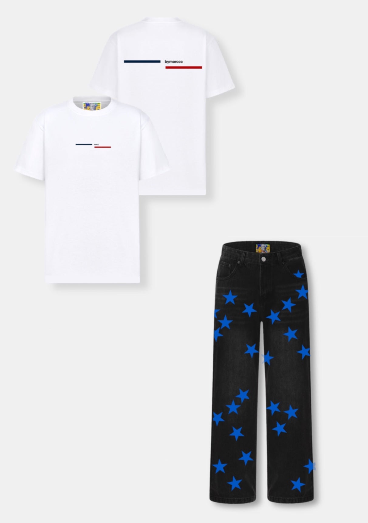 Capital Tee & Stars Jean