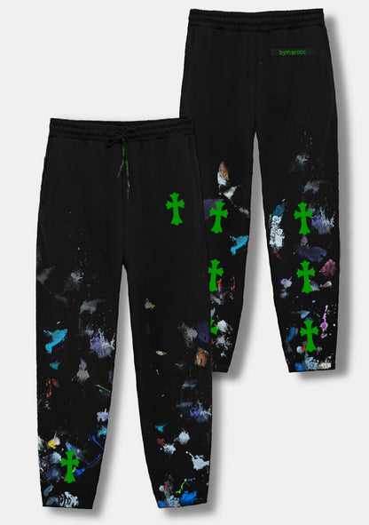 Cross Painted Pants