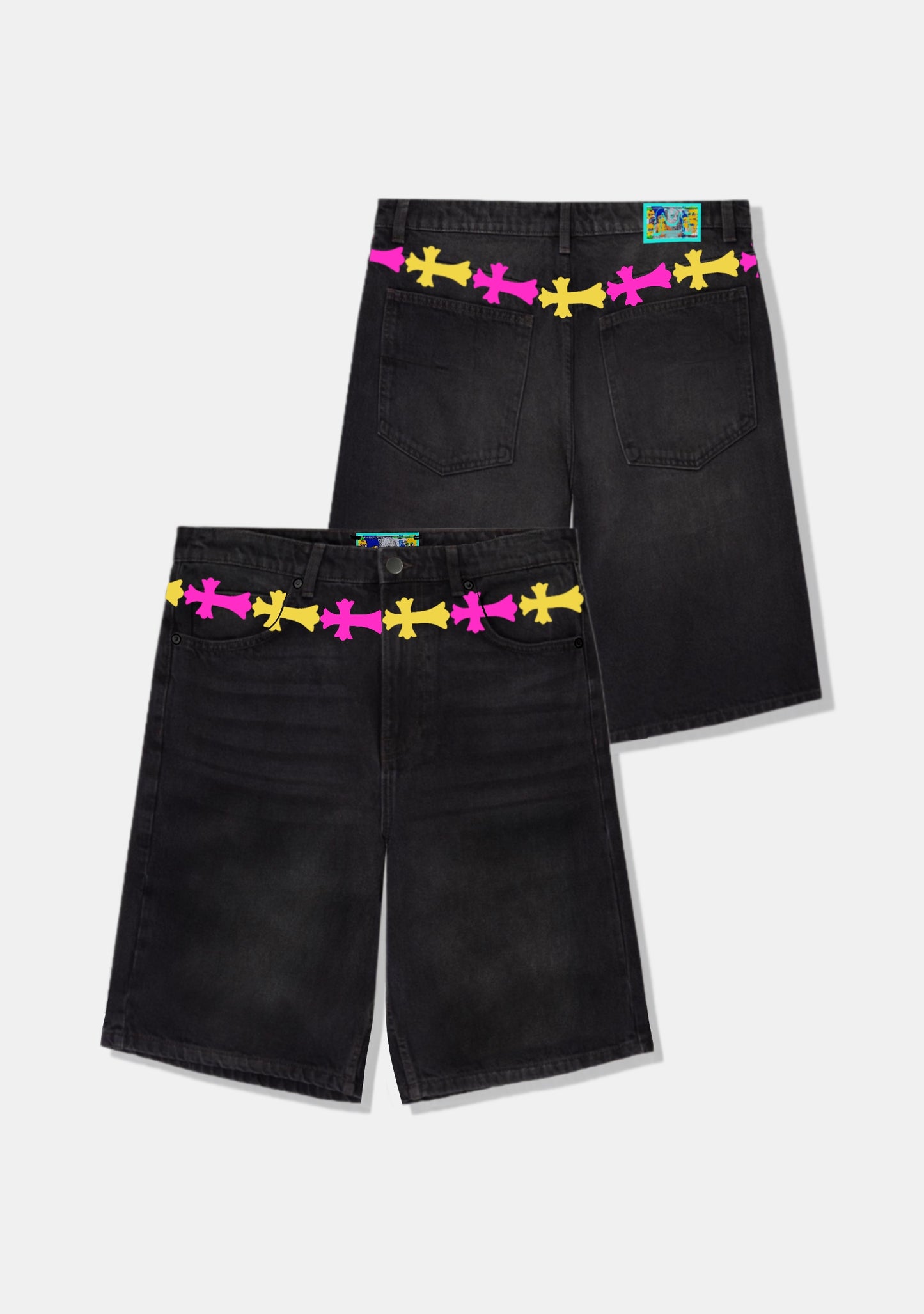 2 Color Cross Belt