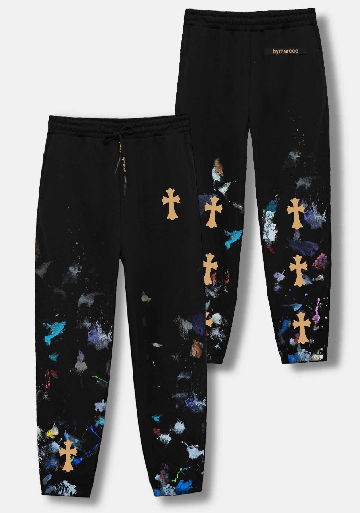 Cross Painted Pants