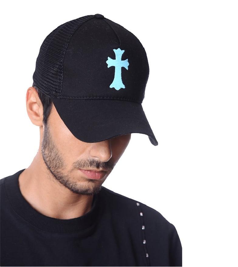 Embroidered Cross Cap - bymarccc