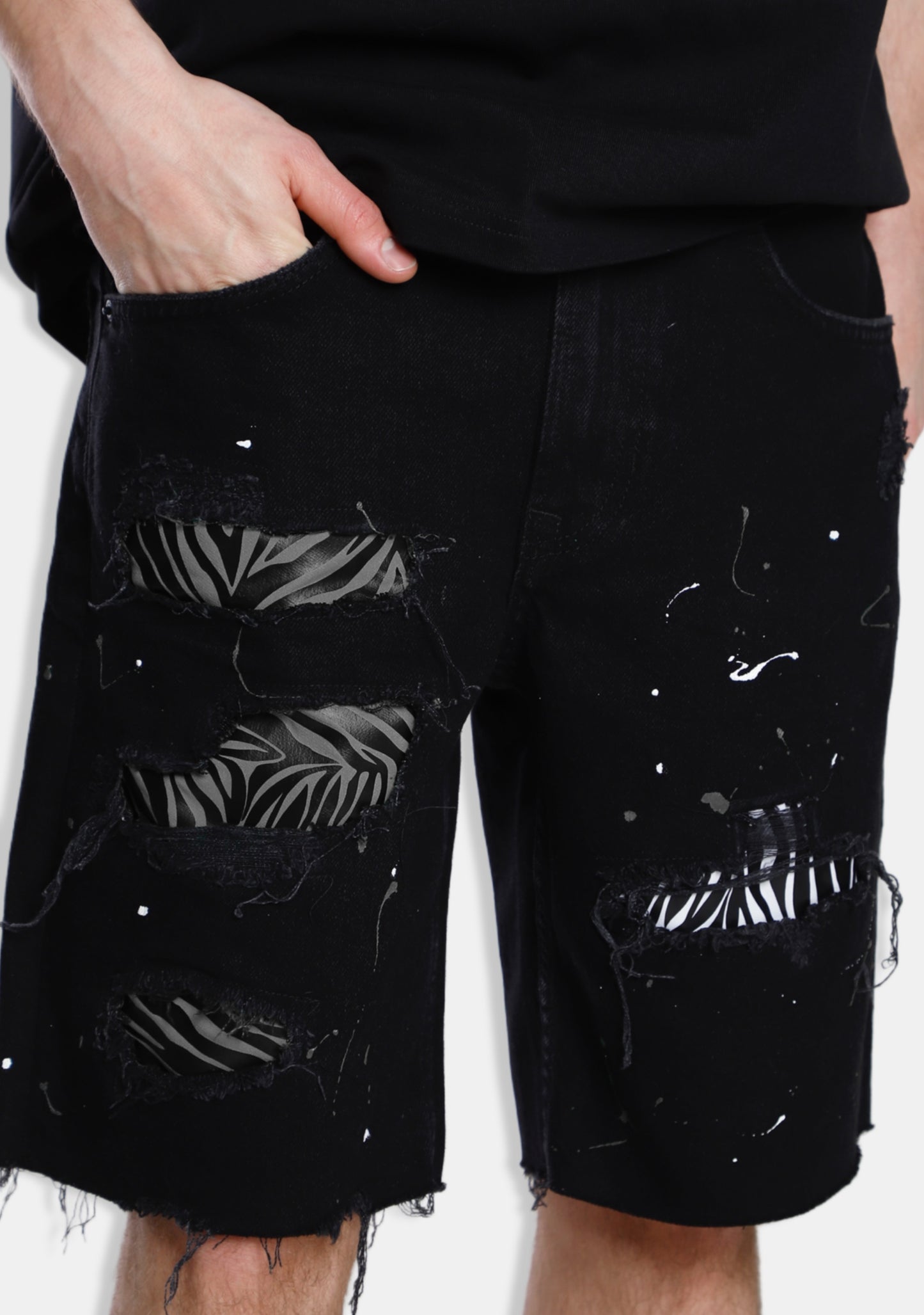 Zebra Patch Jean