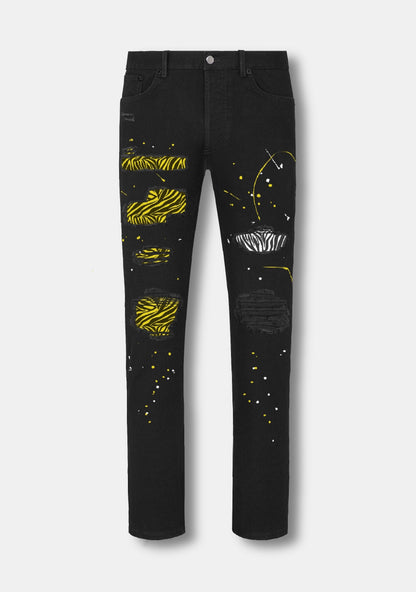 Zebra Patch Jean