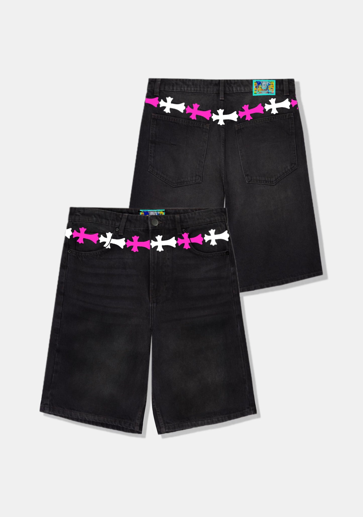 2 Color Cross Belt