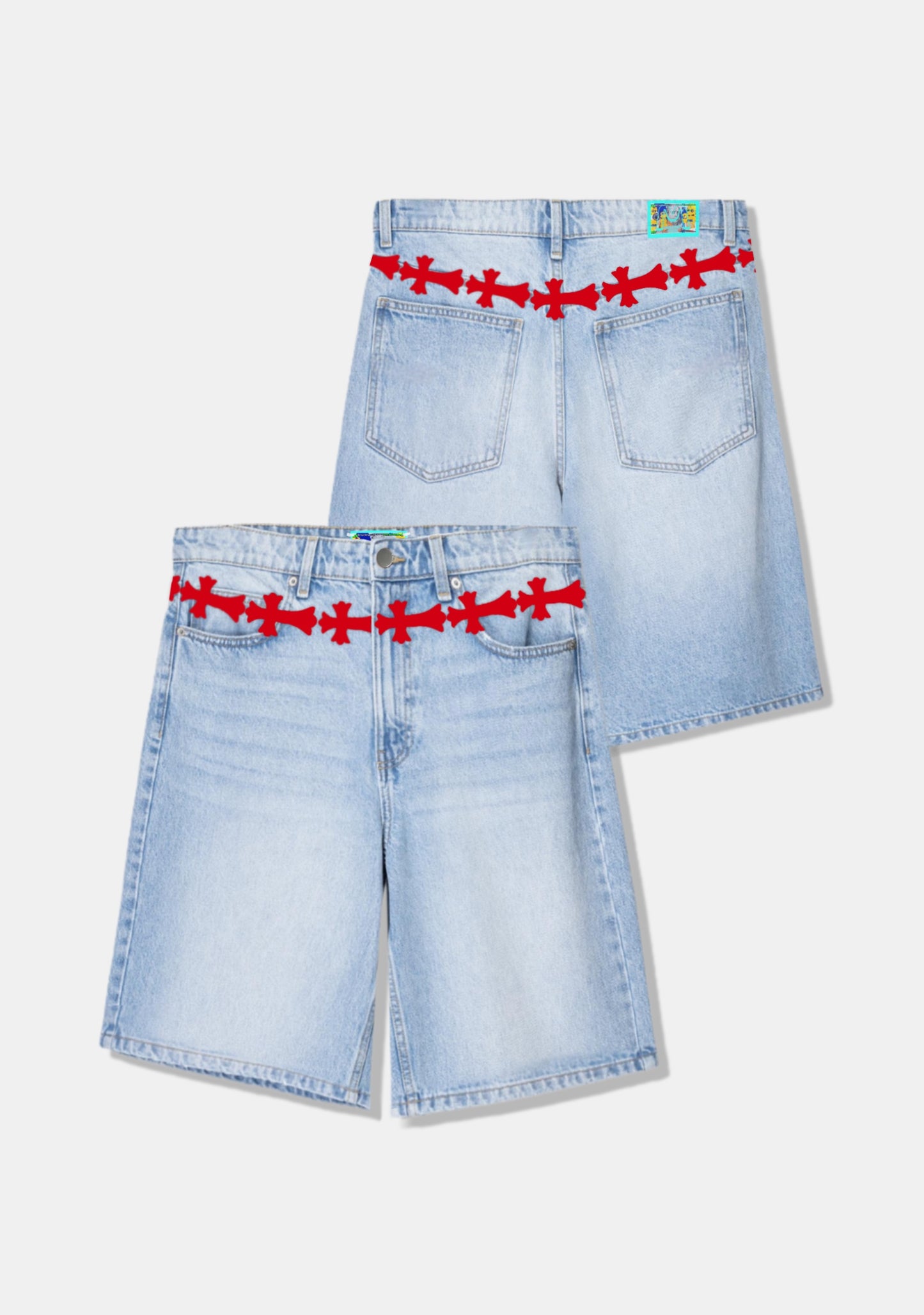 1 Color Cross Belt
