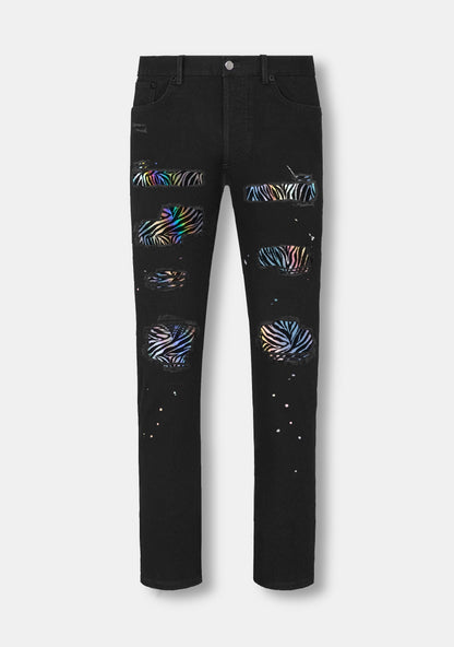 Zebra Patch Jean