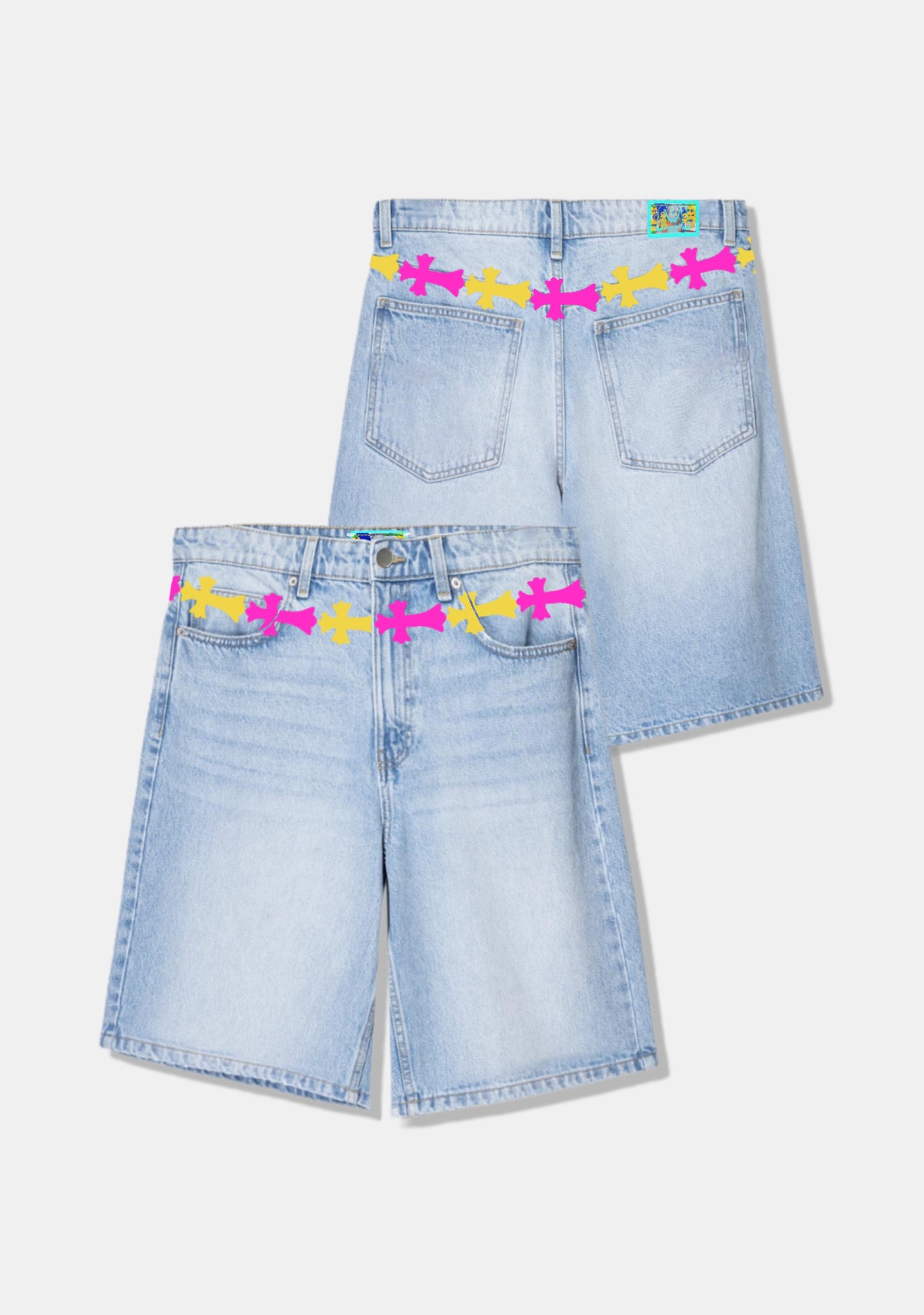2 Color Cross Belt