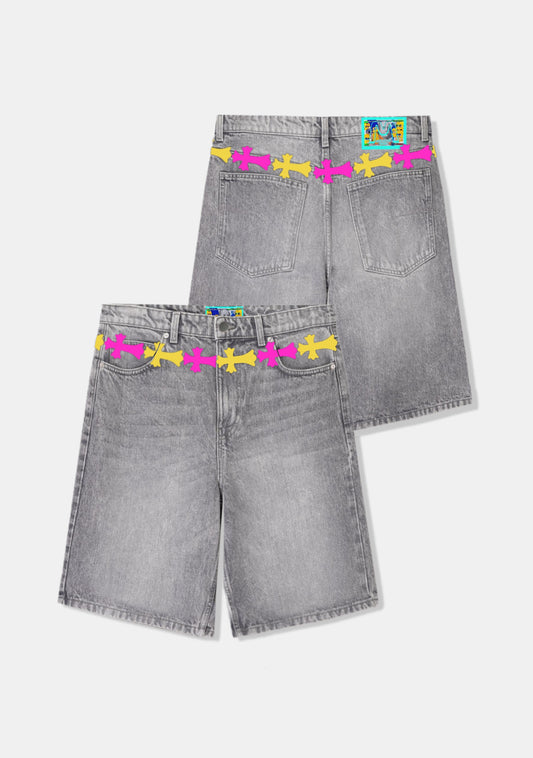 2 Color Cross Belt