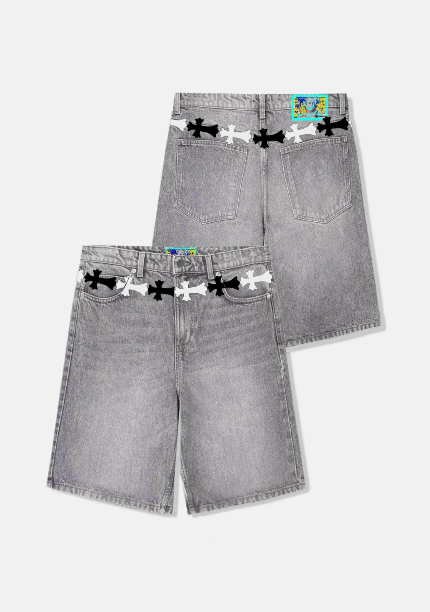 2 Color Cross Belt