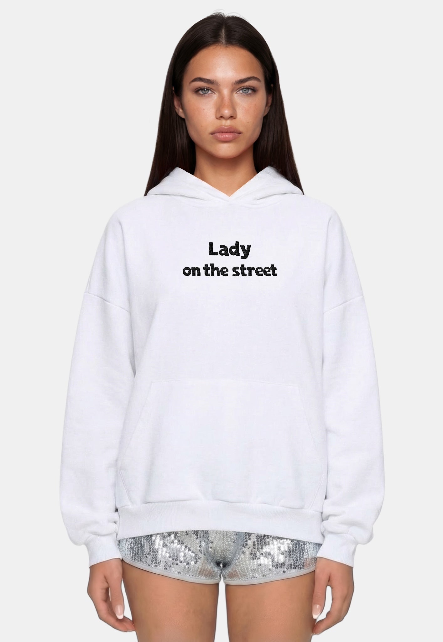 White Hoodie
