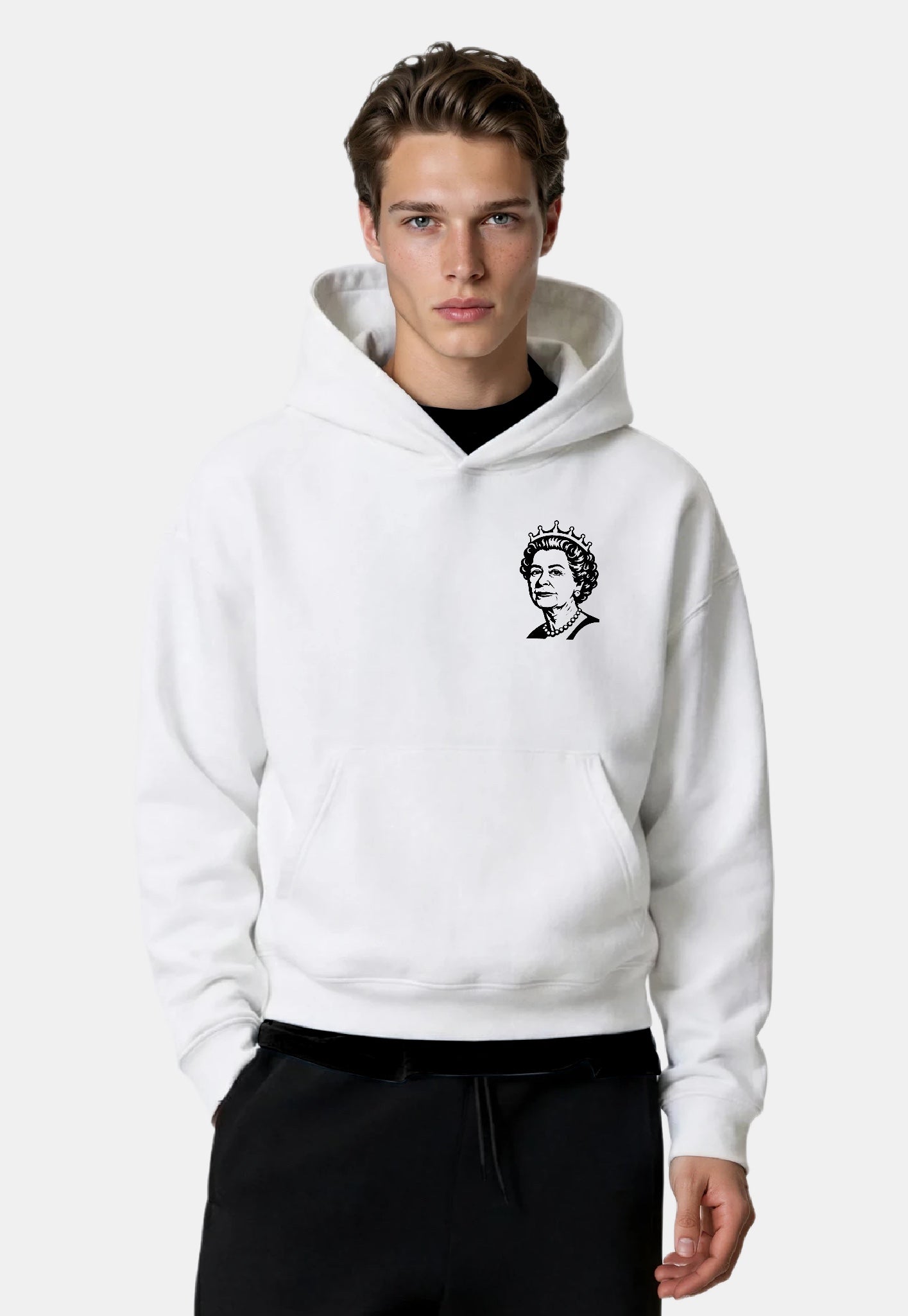 White Hoodie