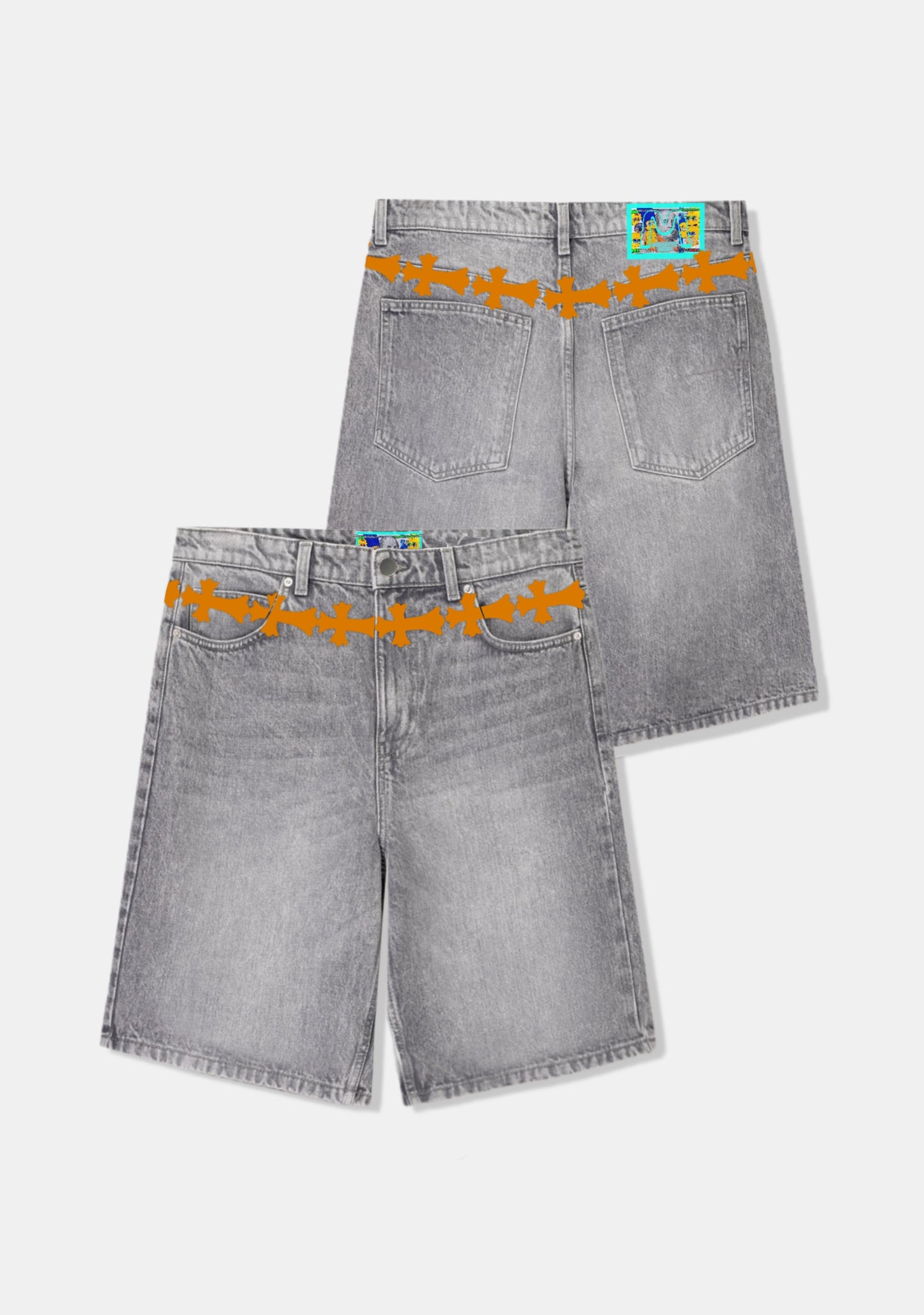 1 Color Cross Belt