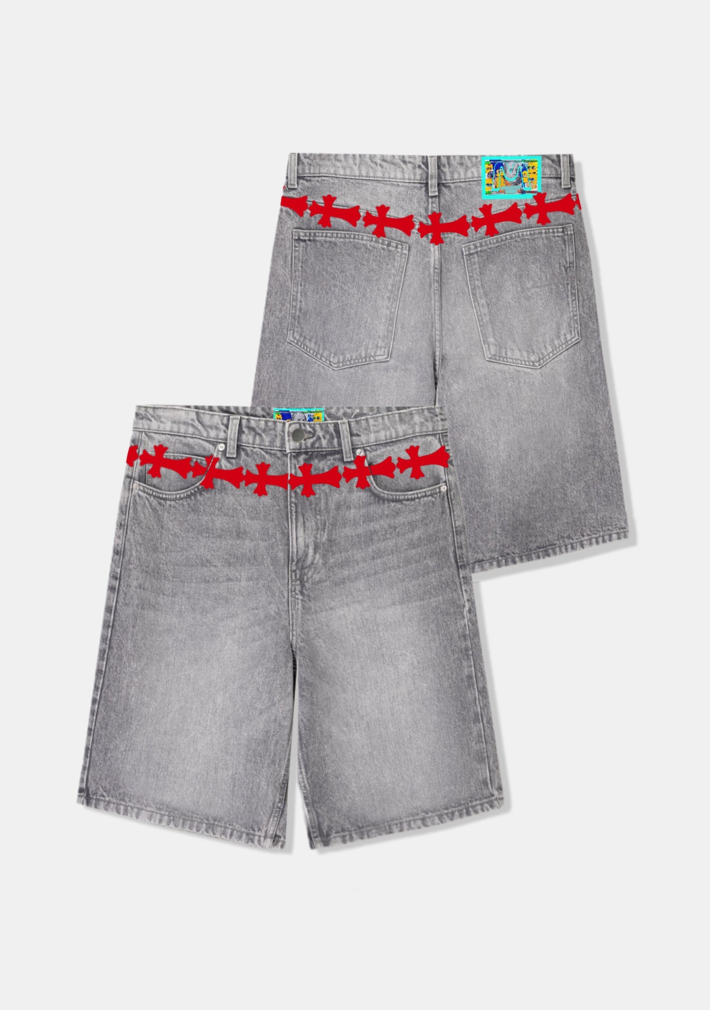 1 Color Cross Belt