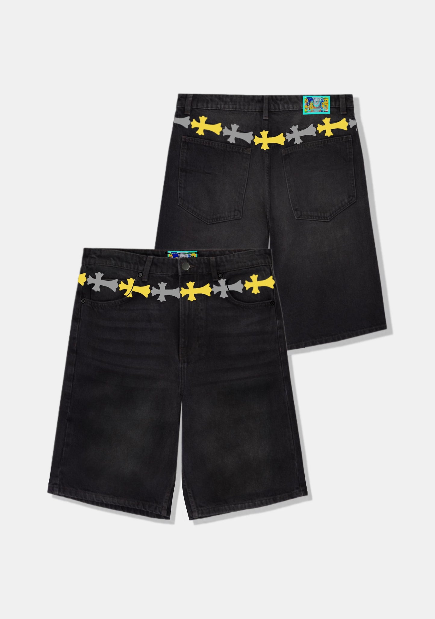 2 Color Cross Belt
