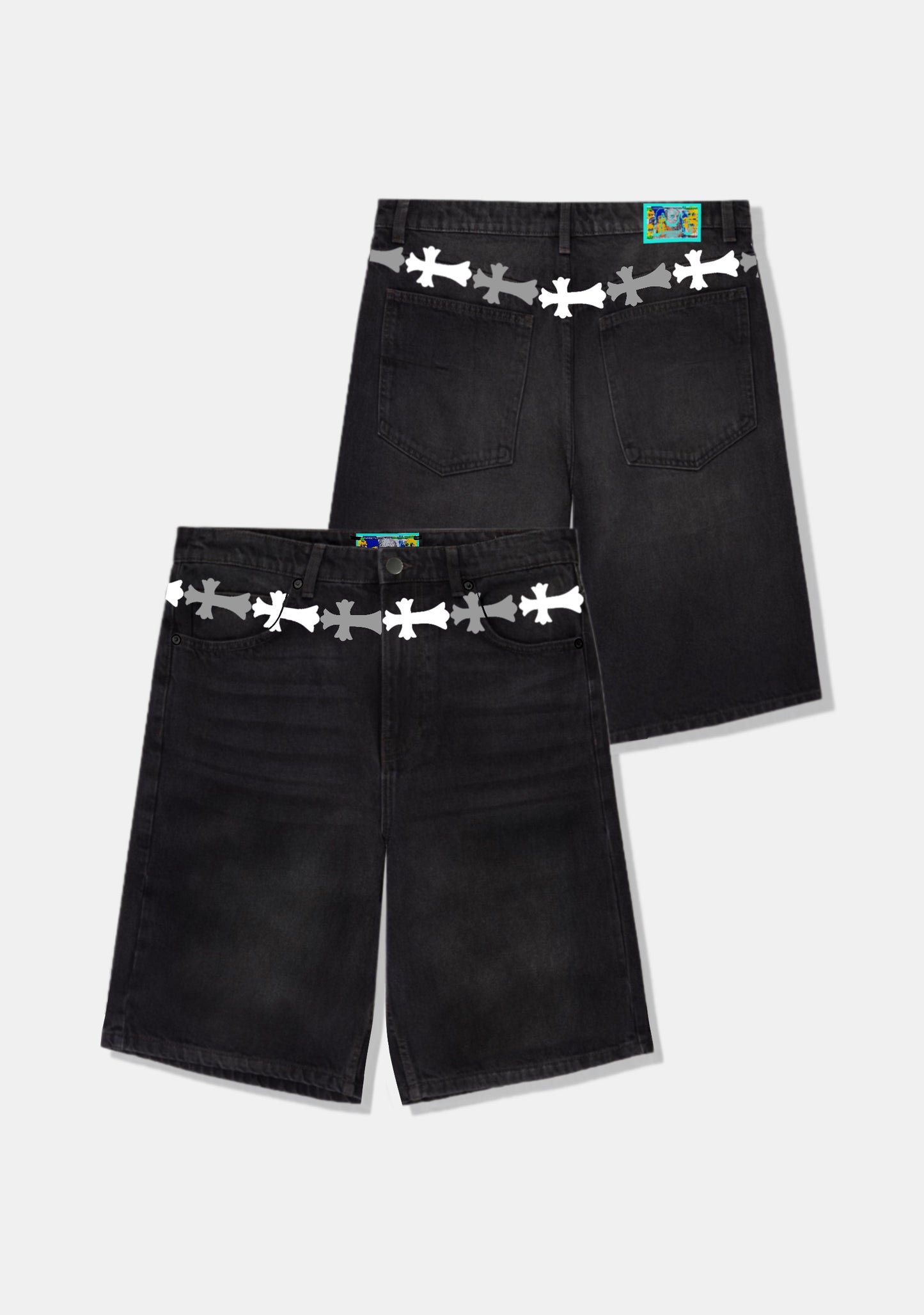2 Color Cross Belt
