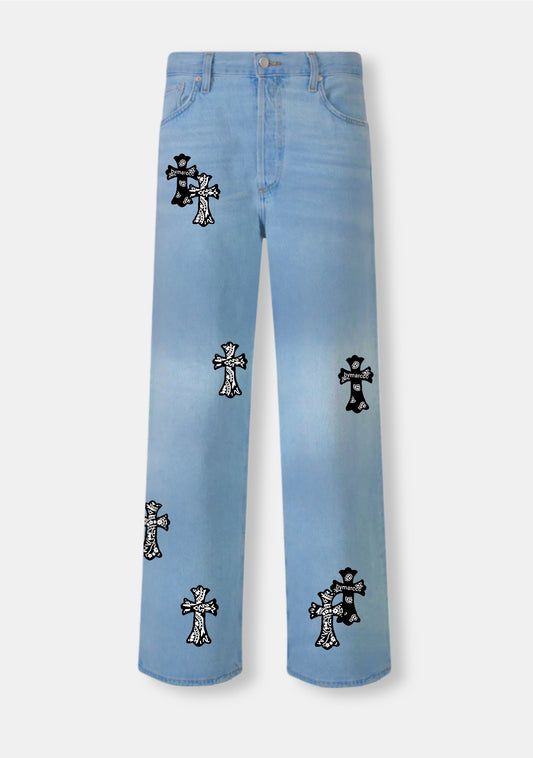 Bandana Crosses Jean