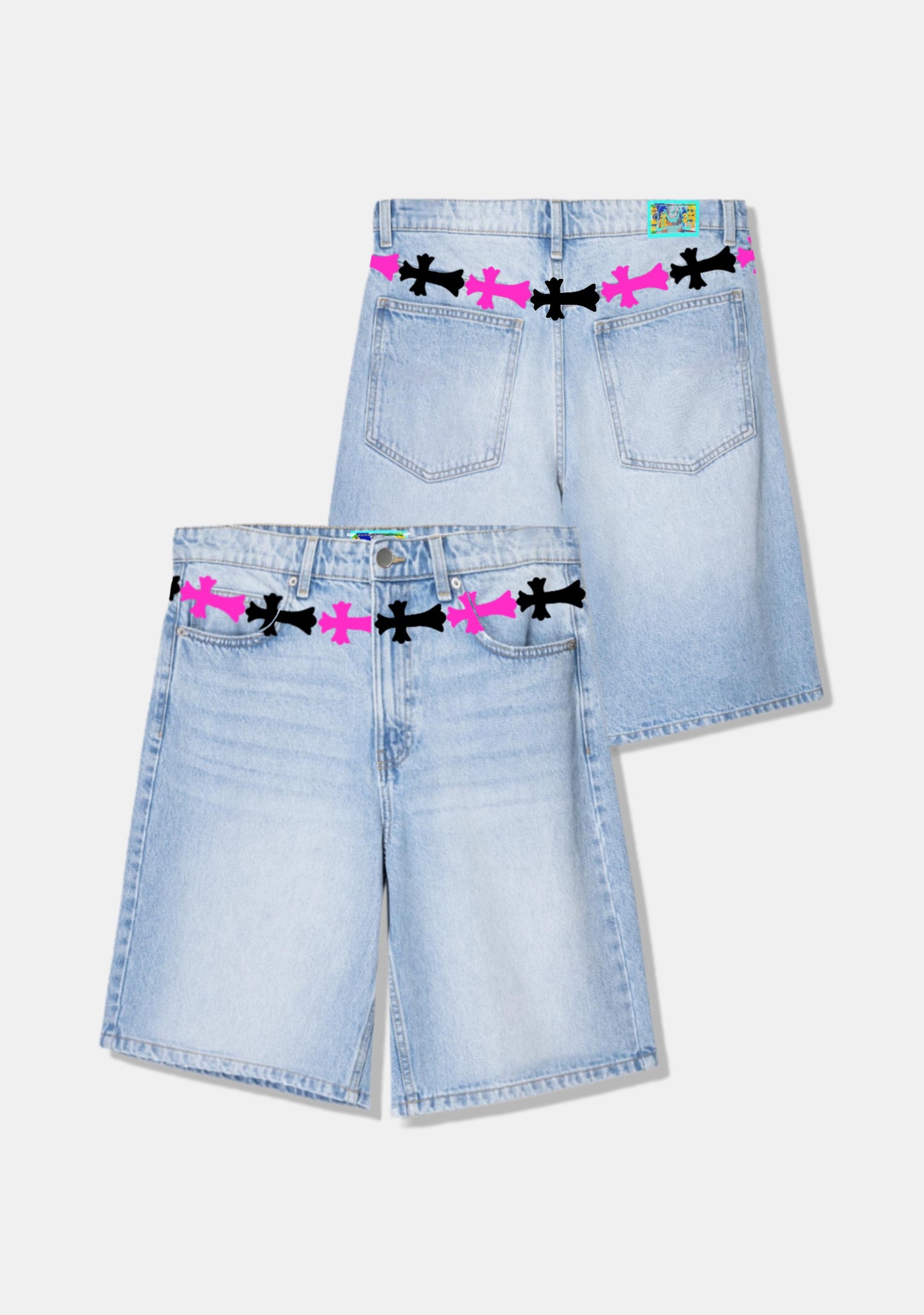 2 Color Cross Belt