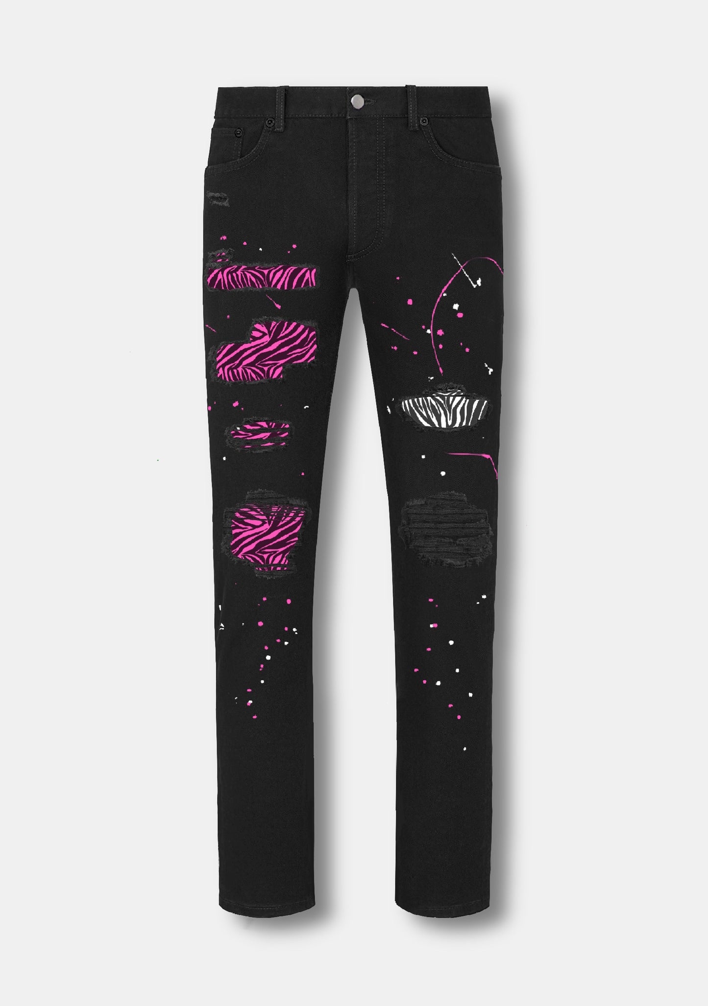 Zebra Patch Jean