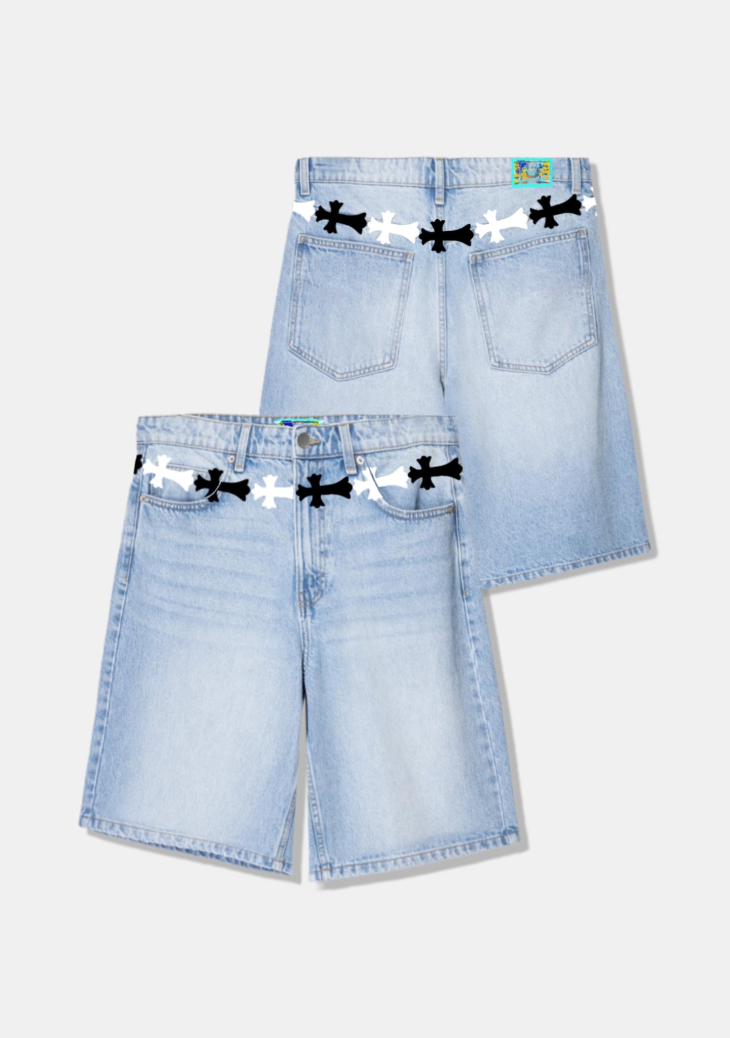 2 Color Cross Belt