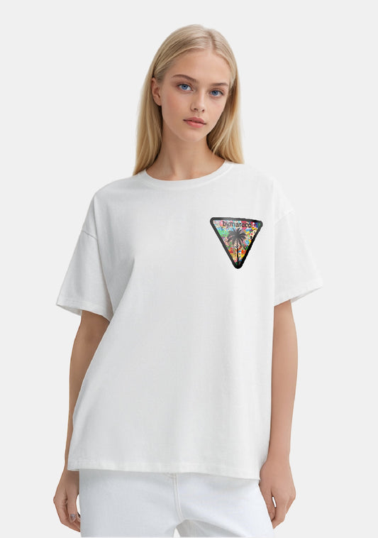 Triangle Painting Tee