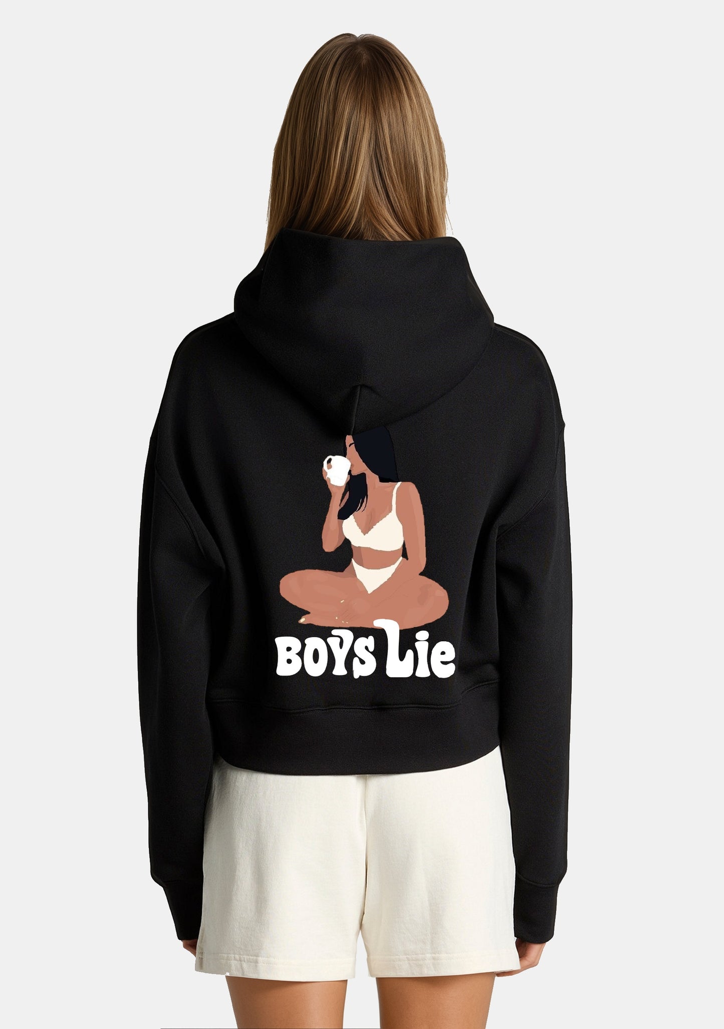 BOYS LIE Short Hoodie