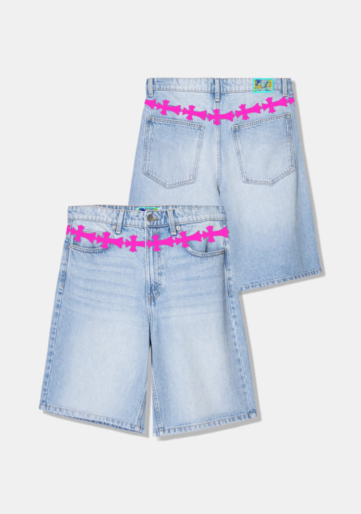 1 Color Cross Belt