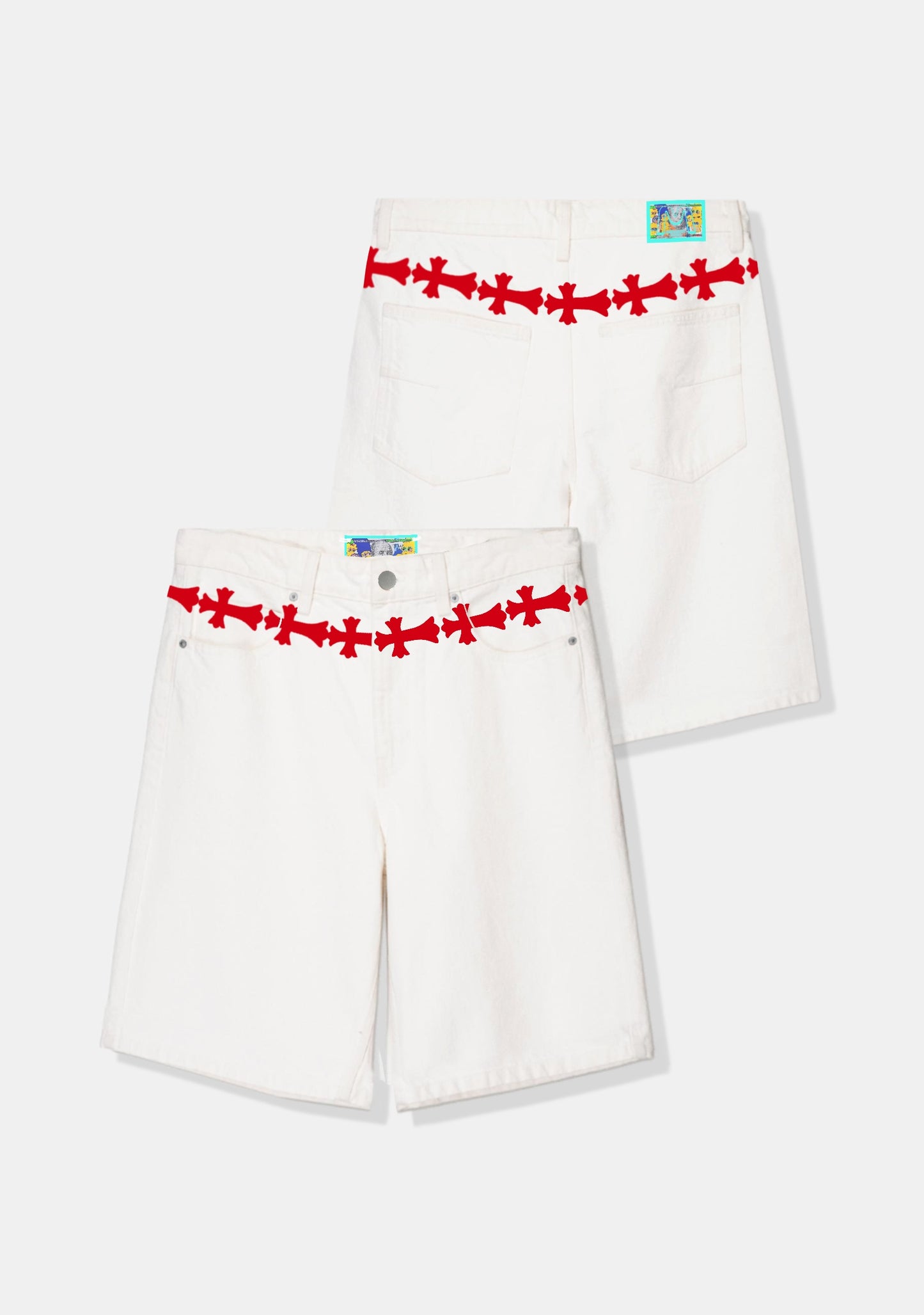 1 Color Cross Belt