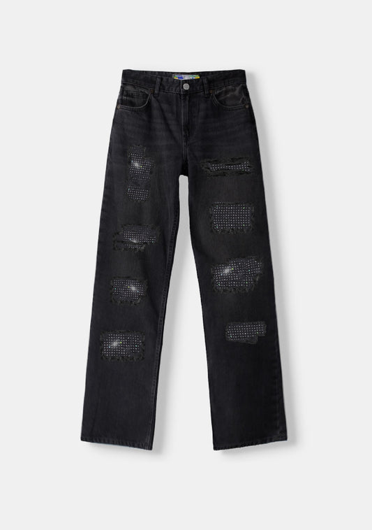 Swarowski Patch Jean