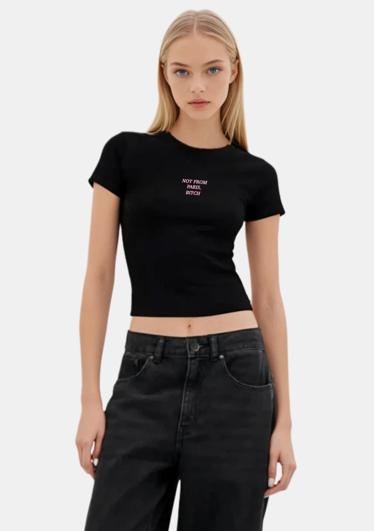 Not from Paris, Bitch Embroidery