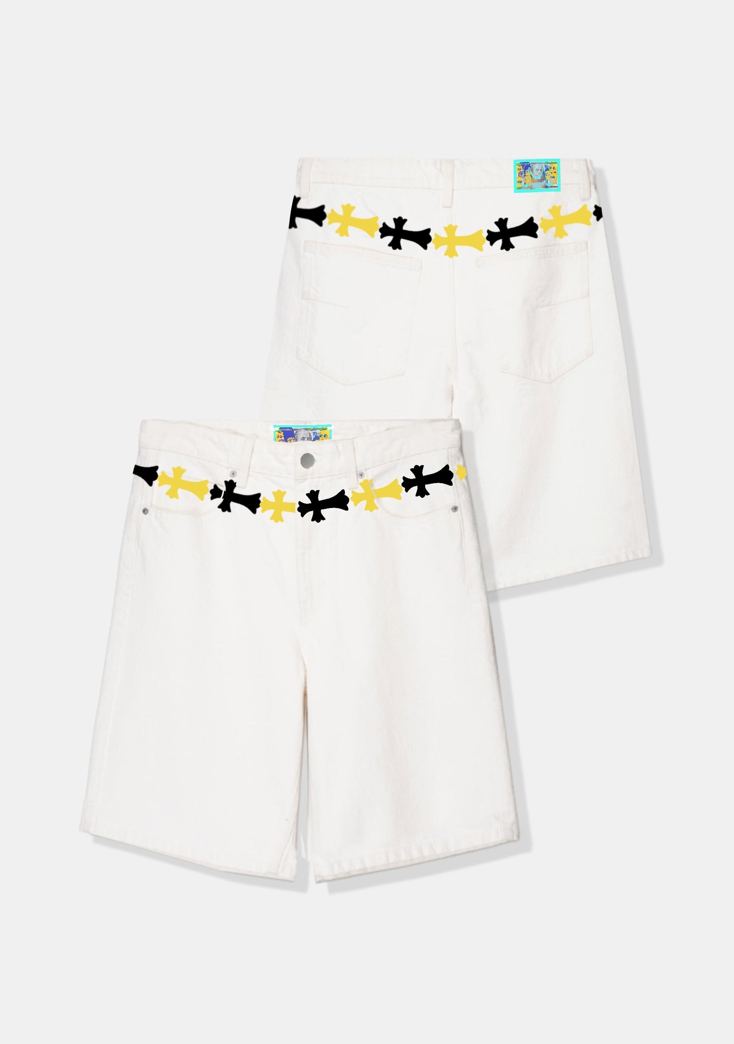 2 Color Cross Belt